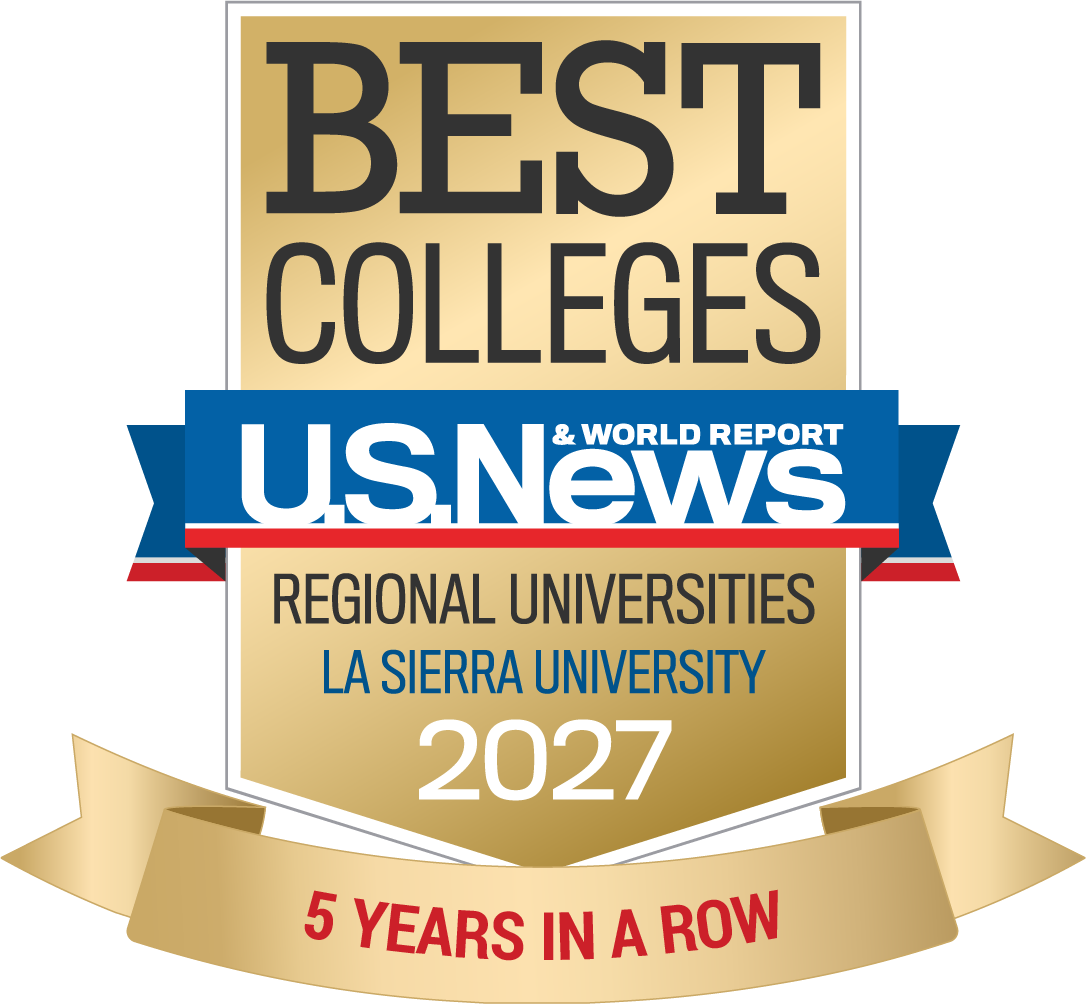 U.S. News Best Colleges 2027 Regional Universities West, La Sierra University, five years in a row